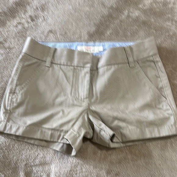 J Crew Woman’s 100% Cotton Chino Broken in Shorts - Picture 2 of 9